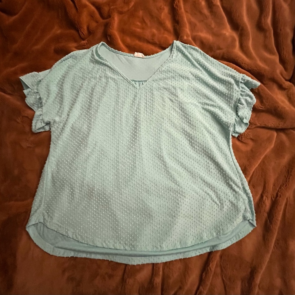 Light Blue Women's Top